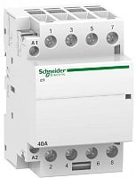 Контактор модульный Schneider Electric Acti9 iСТ 3п 4НО 40А 230В АС картинка